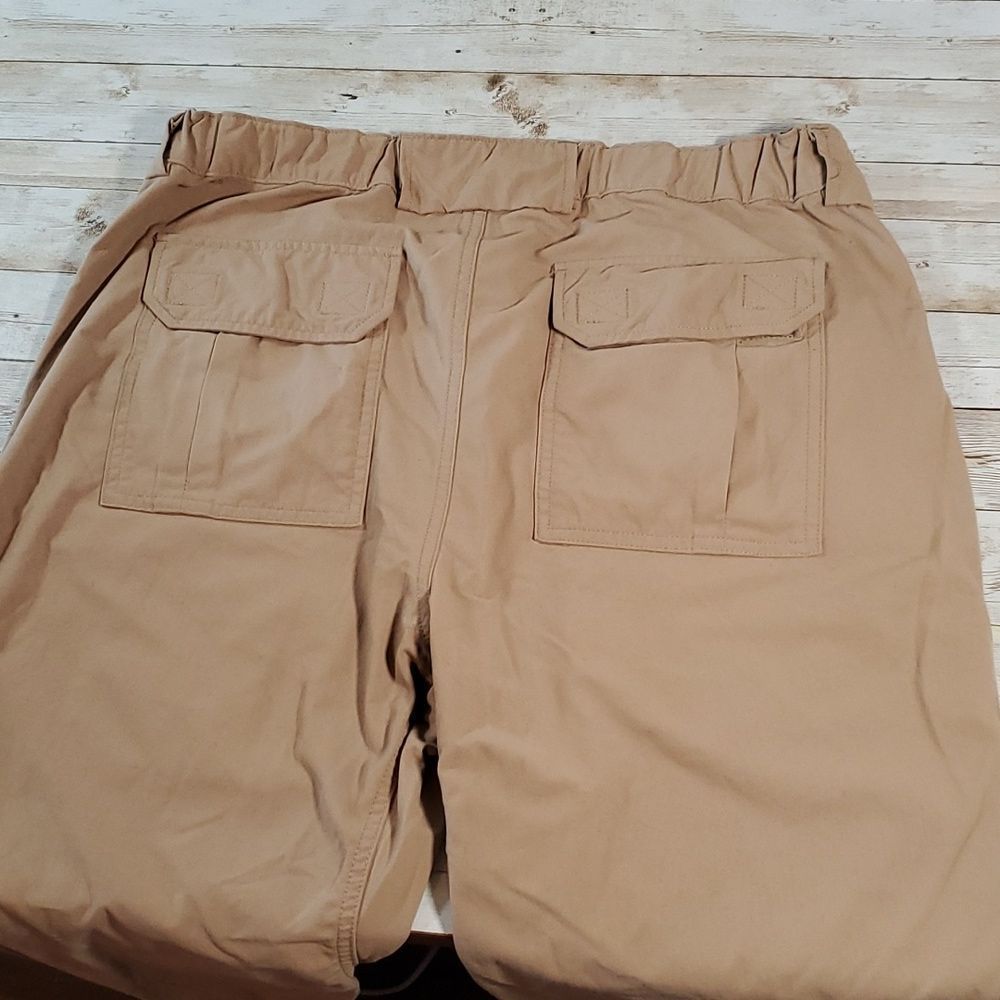 Duluth Trading Co Men's Dry on the Fly Pants Large x‎ 30 Tan 71712 Khakis - Picture 8 of 11